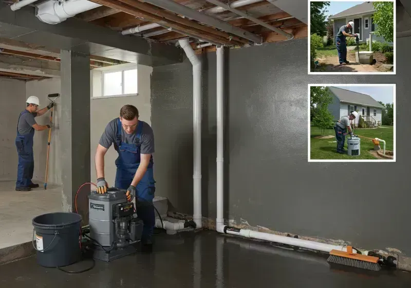 Basement Waterproofing and Flood Prevention process in Arlington Heights, IL